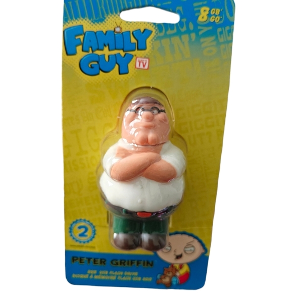FAMILY GUY NWOT 8gb USB Flash Drive Set - Whole Family w/ Ultra RARE Brian G - Picture 8 of 14